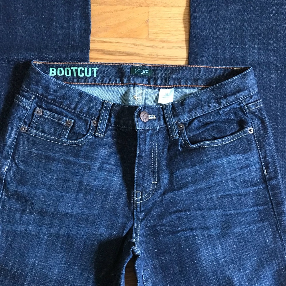 J. Crew Factory bootcut jeans